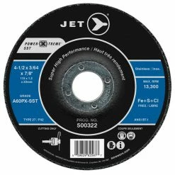 Promo ❤️ Jet 500322 - 4-1/2 X 3/64 X 7/8 A60PX-SST POWER-XTREME SST T27 Cut-Off Wheel 💯