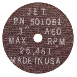 Wholesale 🔔 Jet 501067 - 4 X 1/16 X 3/8 A60 POWERPLUS T1 Cut-Off Wheel 🛒