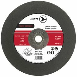 Discount 😍 Jet 501207 - 7 X 3/32 X 5/8" (diamond 7/8") A30 POWER ABRASIVE T1 Cut-Off Wheel 😀