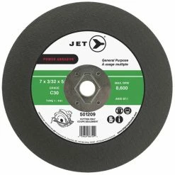 New 🧨 Jet 501209 - 7 X 3/32 X 5/8 (diamond 7/8) C30 POWER ABRASIVE T1 Cut-Off Wheel 🔥