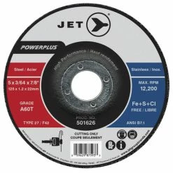 Flash Sale ✨ Jet 501631 - 6 X 3/64 X 7/8" A60T POWERPLUS T27 Cut-Off Wheel 👍