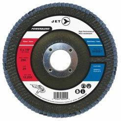 Best reviews of 🤩 Jet 503227 - 5 X 7/8" Z80 POWERBLEND T29 Zirconia Flap Discs 👍