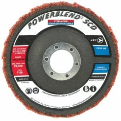 Cheapest 🌟 Jet 503527 - 5 X 7/8 Fine POWERBLEND SCD T29 Surface Conditioning Flap Disc 🎉