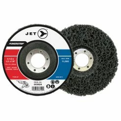 Best deal ✔️ Jet 503624 - 4-1/2 X 1/2 X 7/8 POWERSTRIP XCL T27 Surface Preparation Depressed Centre Wheel 🤩
