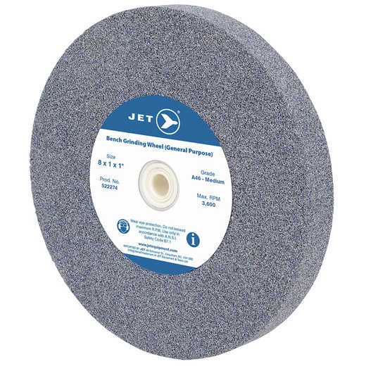 Top 10 ๐ Jet 522274 - (A810M) 8 X 1 X 1 A46 Bench Grinding Wheel ๐