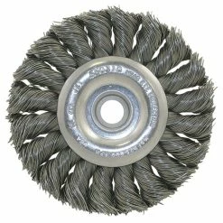 Outlet 🤩 Jet 550310 - (3K114) 3-1/4 X (3/8-1/2) Knot Twisted Wire Wheel - Unthreaded 😀