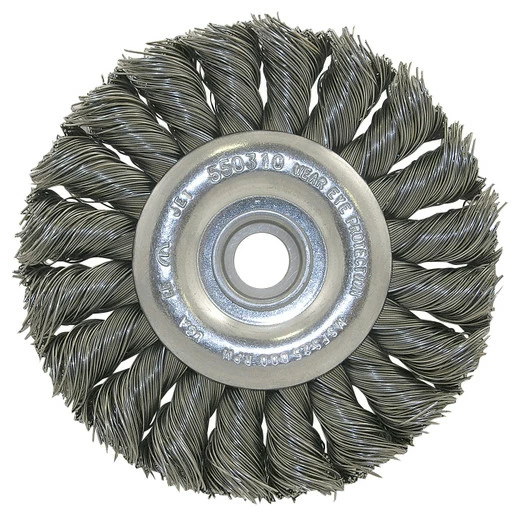 Outlet ๐คฉ Jet 550310 - (3K114) 3-1/4 X (3/8-1/2) Knot Twisted Wire Wheel - Unthreaded ๐