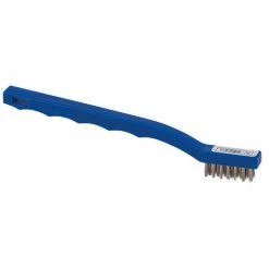 Hot Sale 🌟 Jet 551167 - (3MPHSS) 3 Row Mini Stainless Steel Hand Wire Scratch Brush With Plastic Handle 🧨