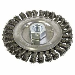 Best Sale 🔥 Jet 553322 - (5K123-T) 5 X 1/2 X 5/8-11NC Standard Face Knot Wire Wheel Threaded ⌛