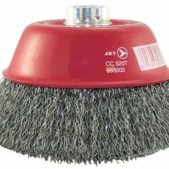 Flash Sale 🎉 Jet 553502 - (CC520T) 5 X 5/8-11 NC Crimped Wire Cup Brush 😉