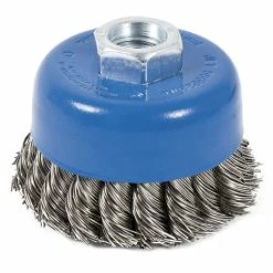 Wholesale ⭐ Jet 553683 - (CK3201-SST) 3 X 5/8-11 NC Stainless Steel Knot Twisted Cup Brush 🛒
