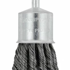 Discount 💯 Jet 553701 - (EK1-200) 1-1/8 X 1/4" Shaft Mounted Knot Twisted End Brush 👍