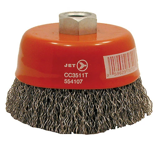 Coupon ๐งจ Jet 554103 - (CC311-M10) 3-1/4 X 10mm Crimped Cup Brush ๐