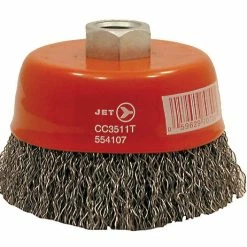 Coupon 💯 Jet 553501 - (CC420T) 4 X 5/8-11 NC Crimped Wire Cup Brush 🤩