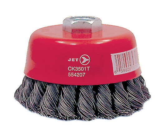 Promo ๐ Jet 554202 - (CK3201-M14) 3 X 14mm Knot Twisted Cup Brush โจ