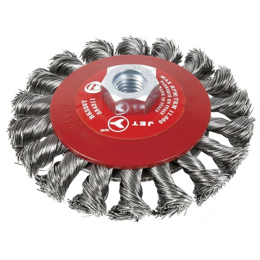 Deals ๐ Jet 554316 - (BK620T) 6 X 5/8"-11NC Knot Twisted Conical (Bevel) Brush โจ