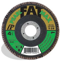 Best Sale ⌛ Pearl Abrasives Pearl MAX4540ZJ9 - 4-1/2X7/8 Z40 Type 29 For Metal *Jumbo Disc* Box Of 10 ⭐