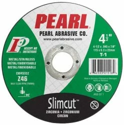 Deals ✨ Pearl Abrasives Pearl CW0732Z - 7 X .062 X 7/8" Type 1 Zirconia Thin Cut-Off Wheels, Box Of 25 🎁