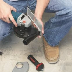 Cheap 👍 Bosch 18DC-6E - 6 In. Small Angle Grinder Dust Collection Attachment 🔥